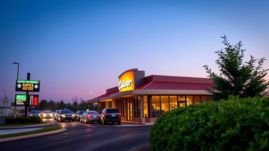 culver drive thru hours