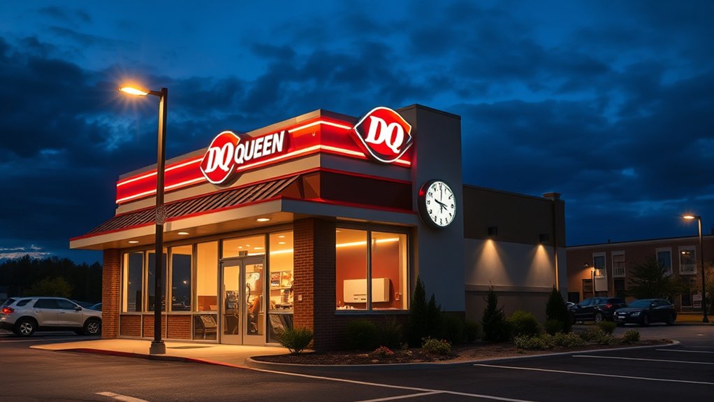 dairy queen hours schedule