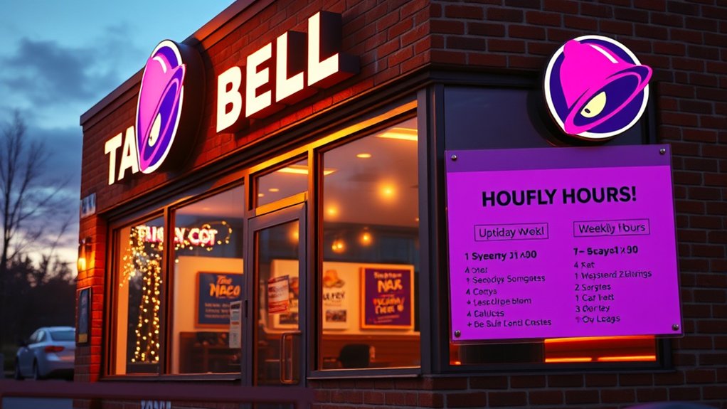 taco bell hours updated