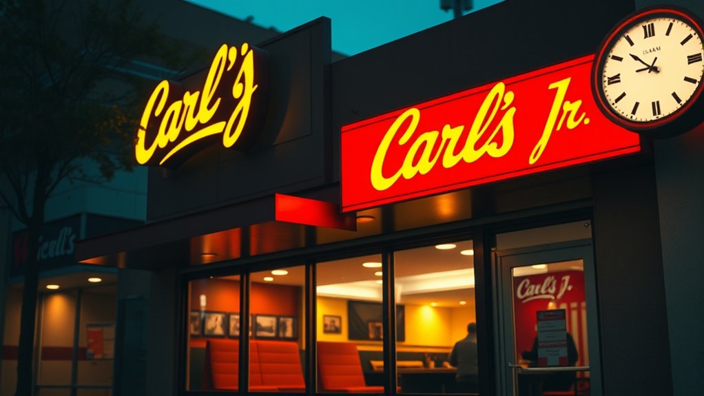 typical carl s jr hours